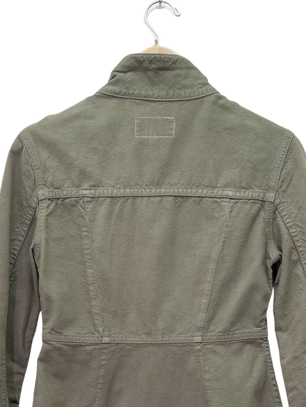 Rag & Bone Chamberlain Jacket Size XS Army Olive Green Cotton Military Utility - Picture 11 of 15